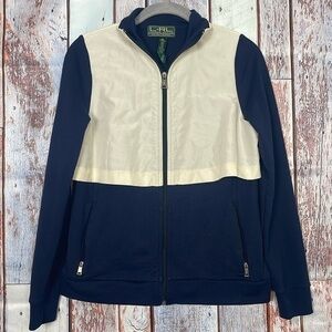 Lauren‎ Ralph Lauren L-RL Active Women’s Full Zip Windbreaker Bomber Jacket XS